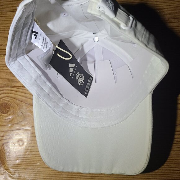 Real Madrid FC Adidas adjustable strapback hat (NEW) - Picture 4 of 6